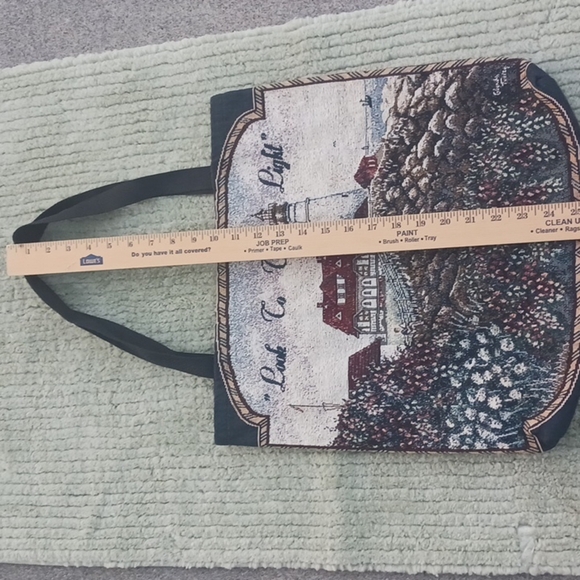 Lighthouse fabric tote bag - Picture 2 of 11